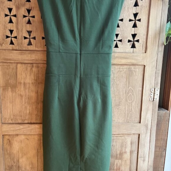 Boden Jessica Ponte Knit Sheath Dress – Green – Size 8 - Picture 3 of 8